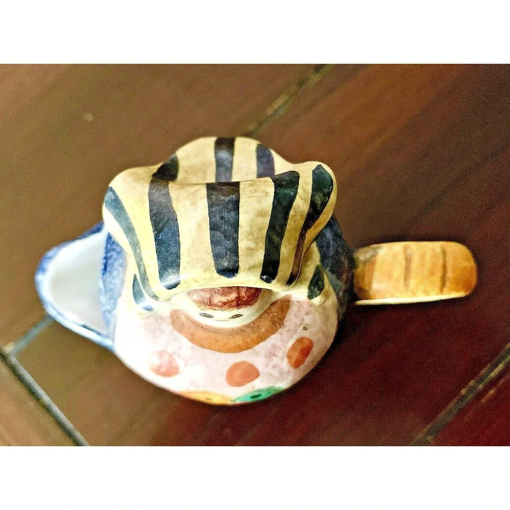 Vintage 1985 The Cellar Italy Peasant Woman Creamer Pitcher 4